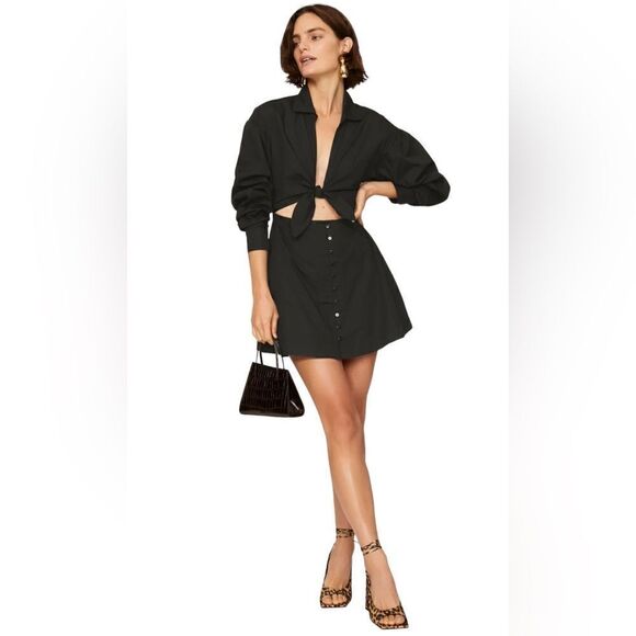 For Love and Lemons Jocelyn Mini Dress Size Medium - Picture 4 of 8